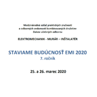 Stavíme budoucnost EMI 2020