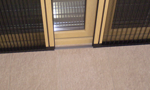 plisované sítě do dveří no barrier