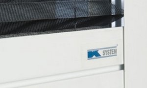 Plisované sítě POS 18 na okna K-system Praha