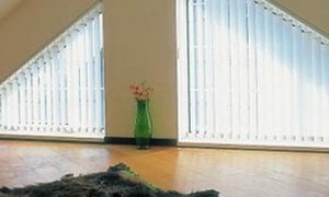 K-SYSTEM šikmé vertikální žaluzie Praha