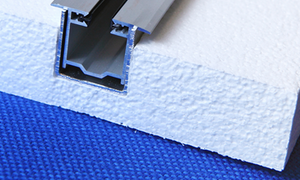 K-SYSTEM polystyren pro vedení žaluzií v zateplení