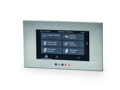 motory značky elero ovládací panel