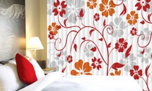 Vertikální žaluzie s potiskem