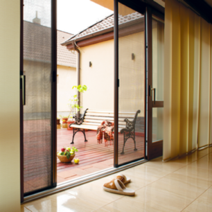 Čištění sítě proti hmyzu