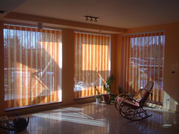 Dekorativní vertikální žaluzie